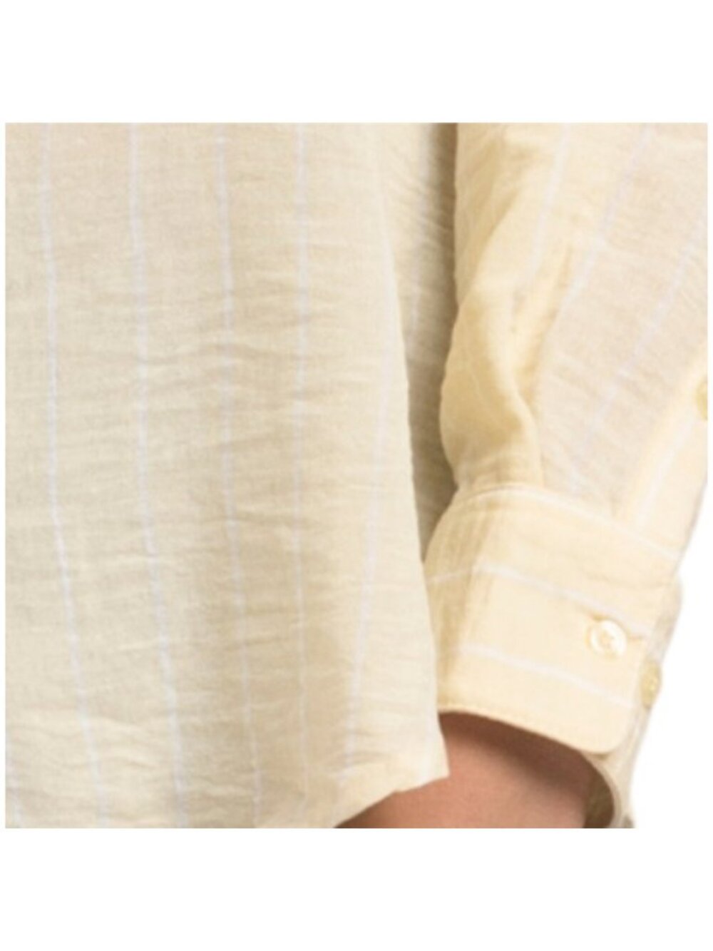C BY ONE Striped Long Sleeve Shirt - Picture 4 of 4